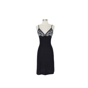 St. John Evening Knit Dress Embellished Cocktail Party Dress‎ Size 6